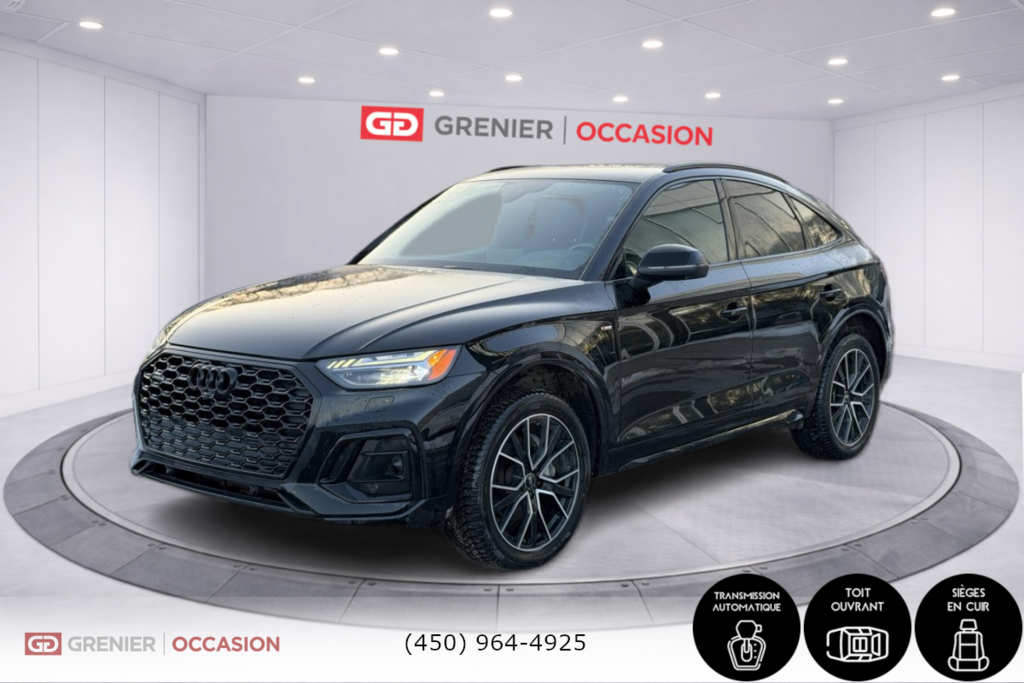 Audi Q5 Sportback Technik S-Line AWD Toit Panoramique 2023 à Terrebonne, Québec - 3 - w1024h768px