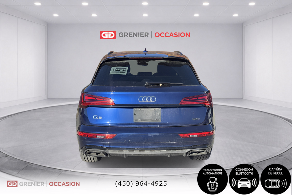 Audi Q5 Progressiv S Line Bas Kilométrage 2022 à Terrebonne, Québec - 3 - w1024h768px