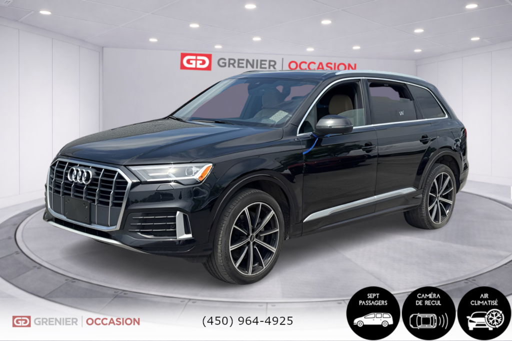 2022 Audi Q7 Progressiv Cuir Toit Panoramique Bas Kilométrage in Terrebonne, Quebec - 5 - w1024h768px