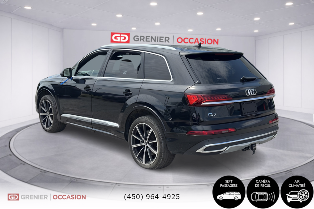 2022 Audi Q7 Progressiv Cuir Toit Panoramique Bas Kilométrage in Terrebonne, Quebec - 4 - w1024h768px