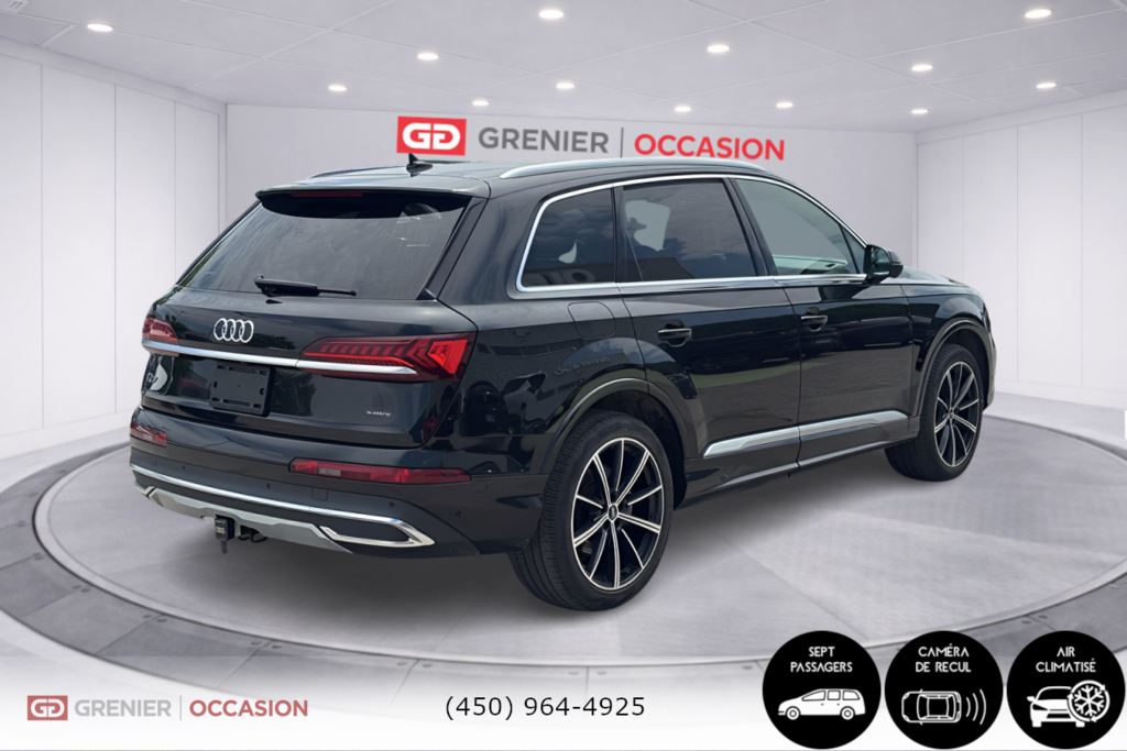 2022 Audi Q7 Progressiv Cuir Toit Panoramique Bas Kilométrage in Terrebonne, Quebec - 2 - w1024h768px