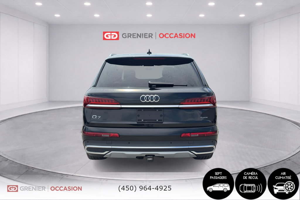 2022 Audi Q7 Progressiv Cuir Toit Panoramique Bas Kilométrage in Terrebonne, Quebec - 3 - w1024h768px