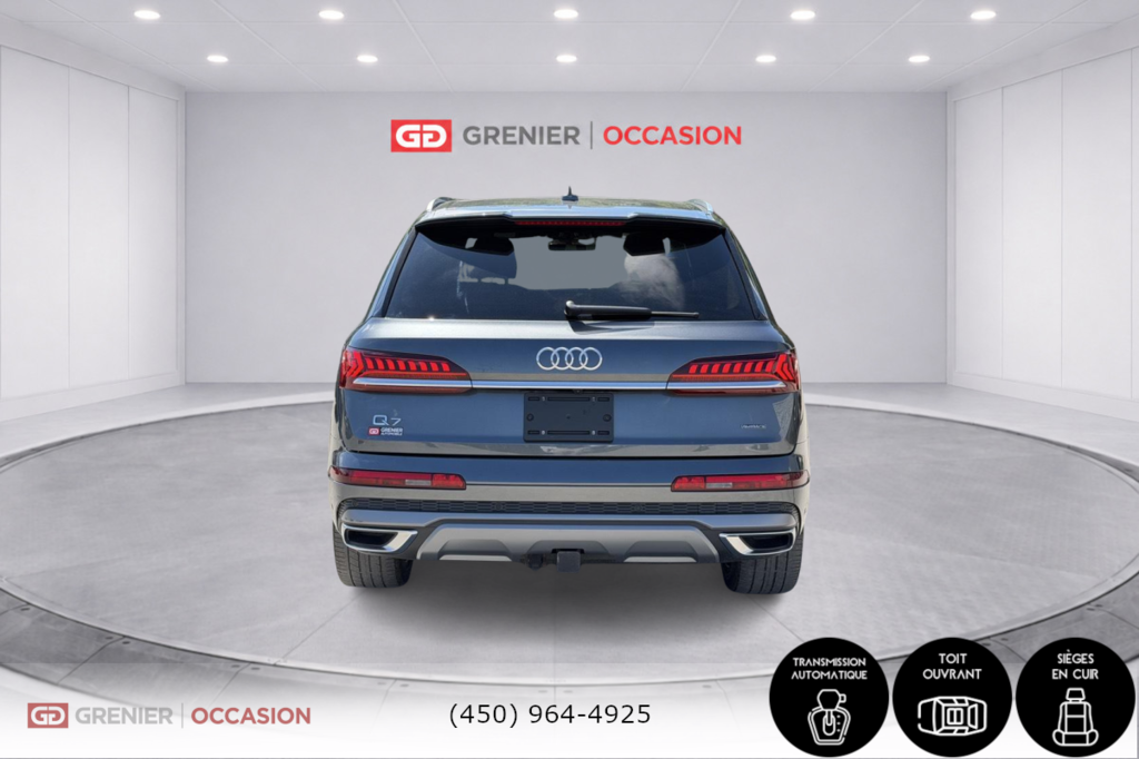 2022 Audi Q7 Progressiv Cuir Toit Panoramique in Terrebonne, Quebec - 5 - w1024h768px