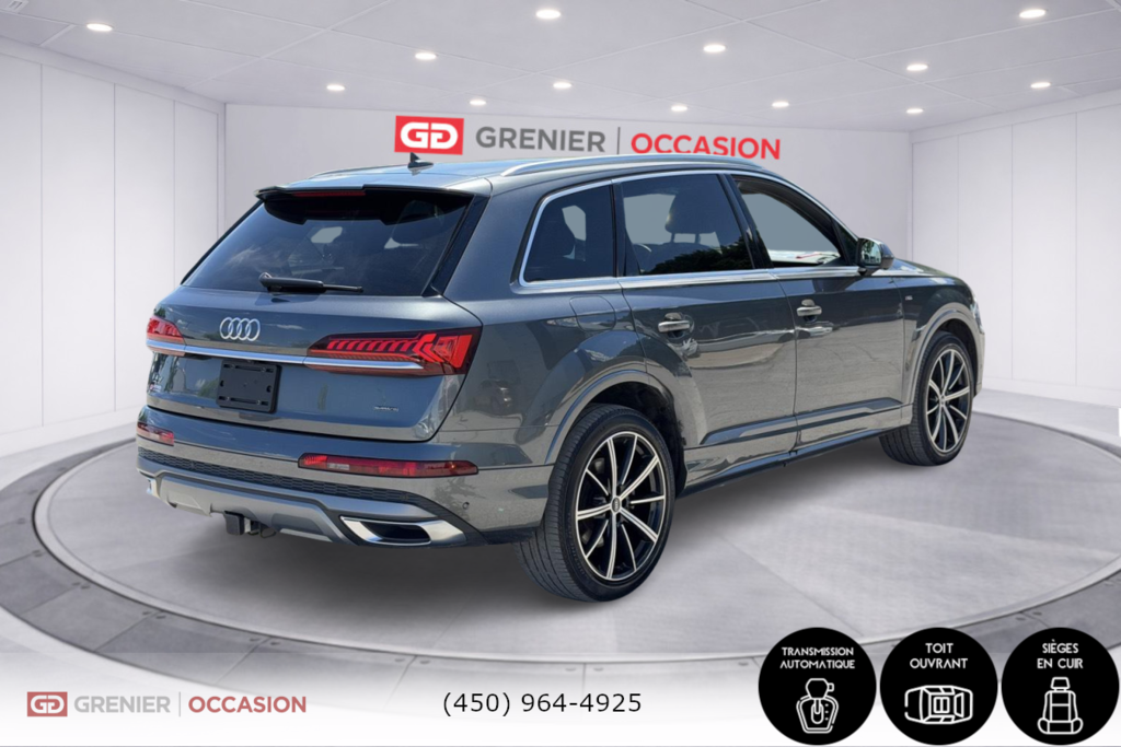 2022 Audi Q7 Progressiv Cuir Toit Panoramique in Terrebonne, Quebec - 6 - w1024h768px