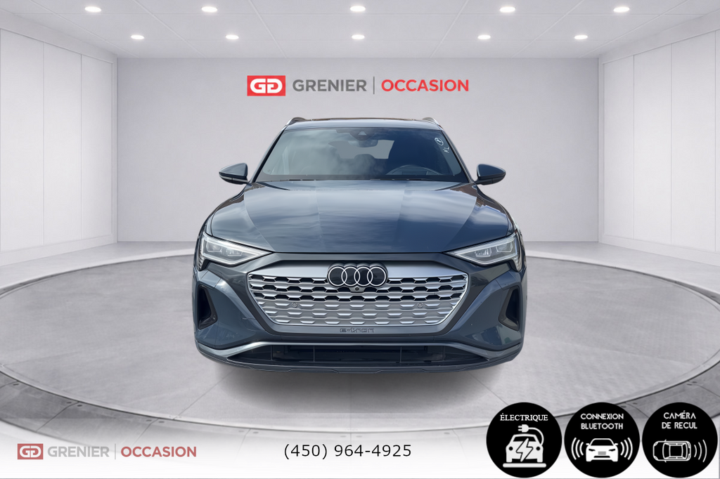 Audi Q8 e-tron Premium Cuir Toit Panoramique AWD 2024 à Terrebonne, Québec - 6 - w1024h768px