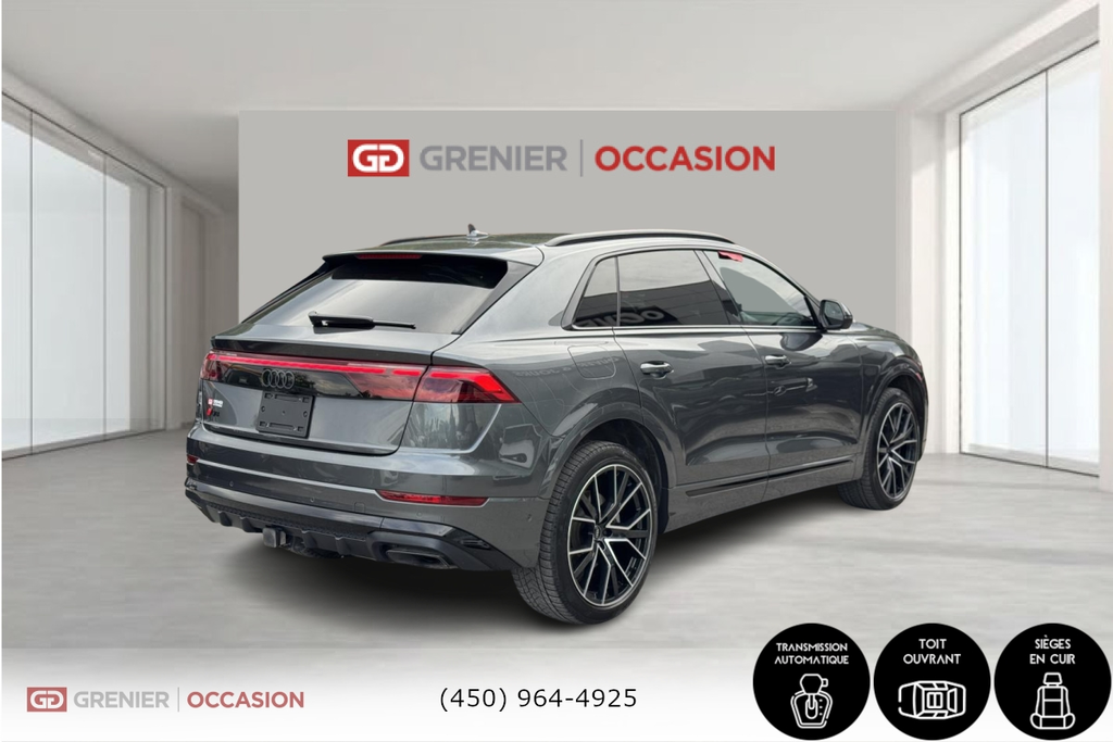 Audi Q8 Progressiv Cuir Toit Panoramique 2024 à Terrebonne, Québec - 6 - w1024h768px
