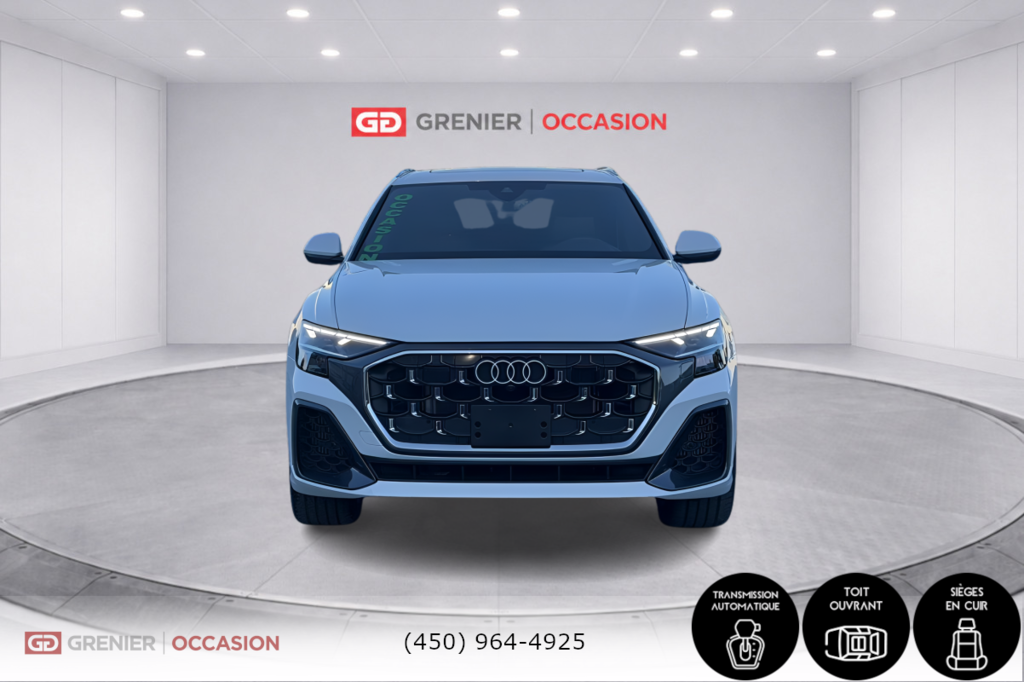 2025 Audi Q8 Progressiv Cuir Toit Panoramique Bas Kilométrage in Terrebonne, Quebec - 2 - w1024h768px