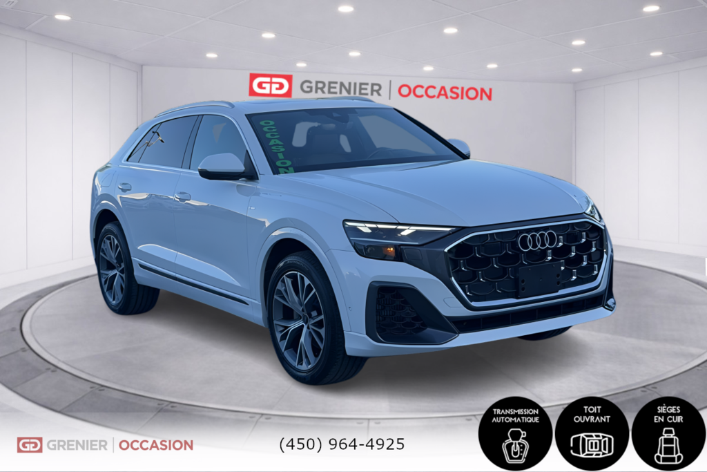 2025 Audi Q8 Progressiv Cuir Toit Panoramique Bas Kilométrage in Terrebonne, Quebec - 1 - w1024h768px