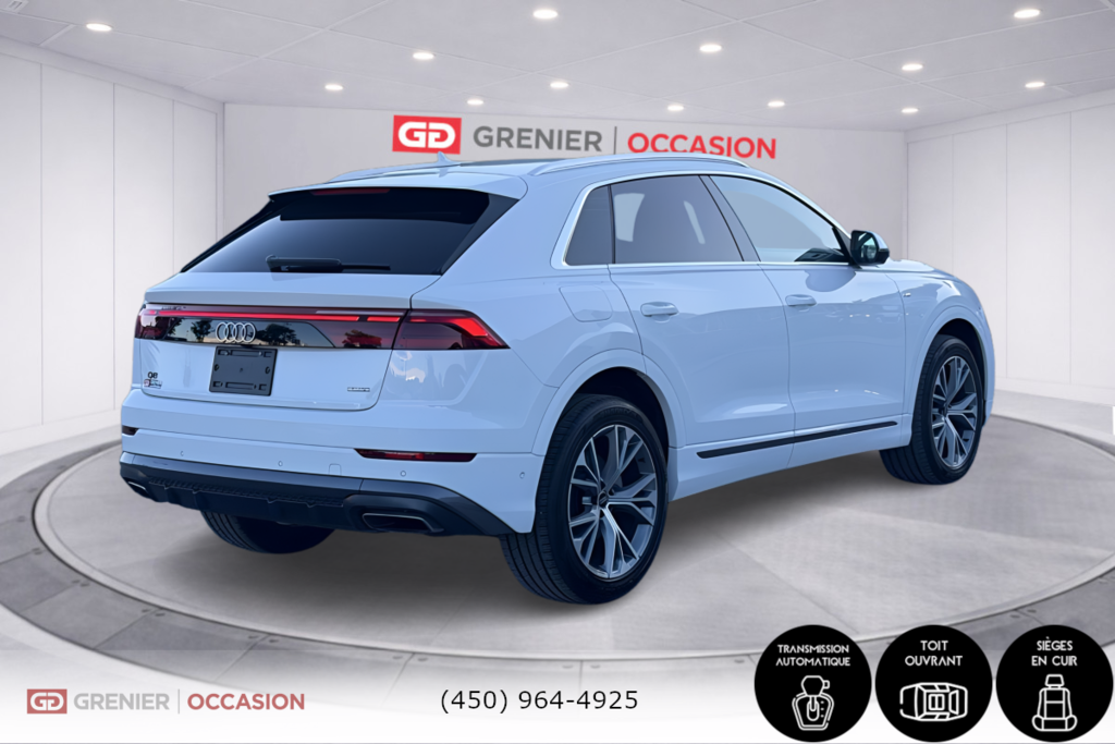 2025 Audi Q8 Progressiv Cuir Toit Panoramique Bas Kilométrage in Terrebonne, Quebec - 6 - w1024h768px