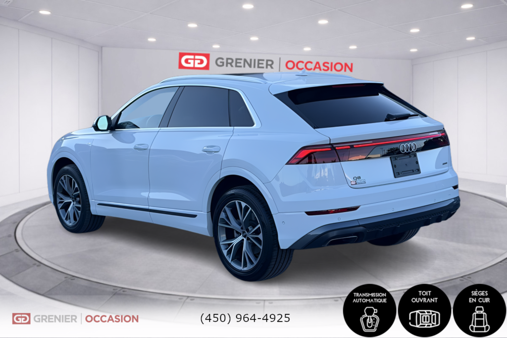 2025 Audi Q8 Progressiv Cuir Toit Panoramique Bas Kilométrage in Terrebonne, Quebec - 4 - w1024h768px