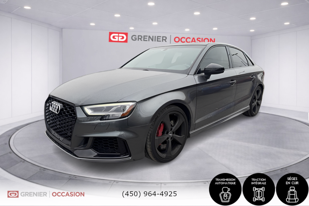 2020 Audi RS 3 Stage 1 + Bas Kilométrage RECARO in Terrebonne, Quebec - 5 - w1024h768px