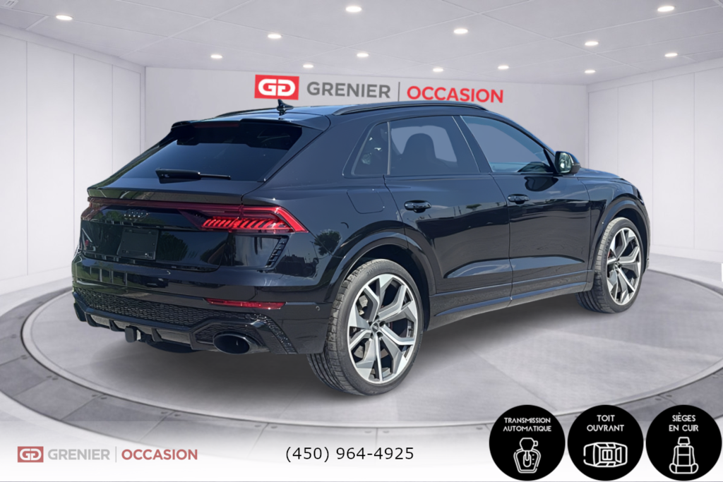 2021 Audi RS Q8 Toit Panoramique Mag 23'' Bas Kilométrage in Terrebonne, Quebec - 2 - w1024h768px