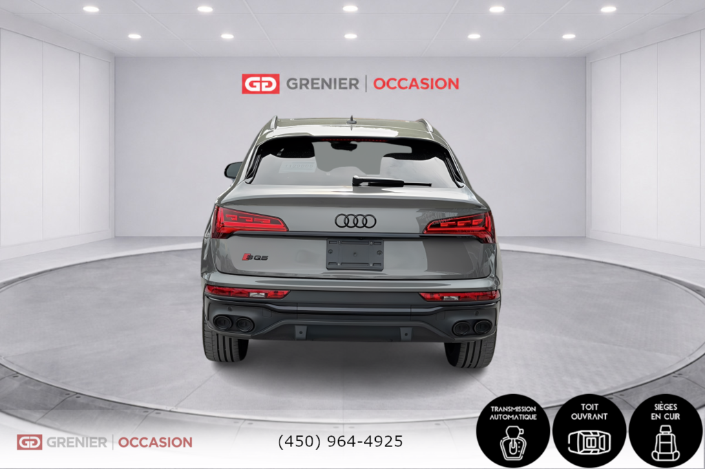 2023 Audi SQ5 Sportback Technik Cuir Rouge Bas Kilométrage in Terrebonne, Quebec - 5 - w1024h768px