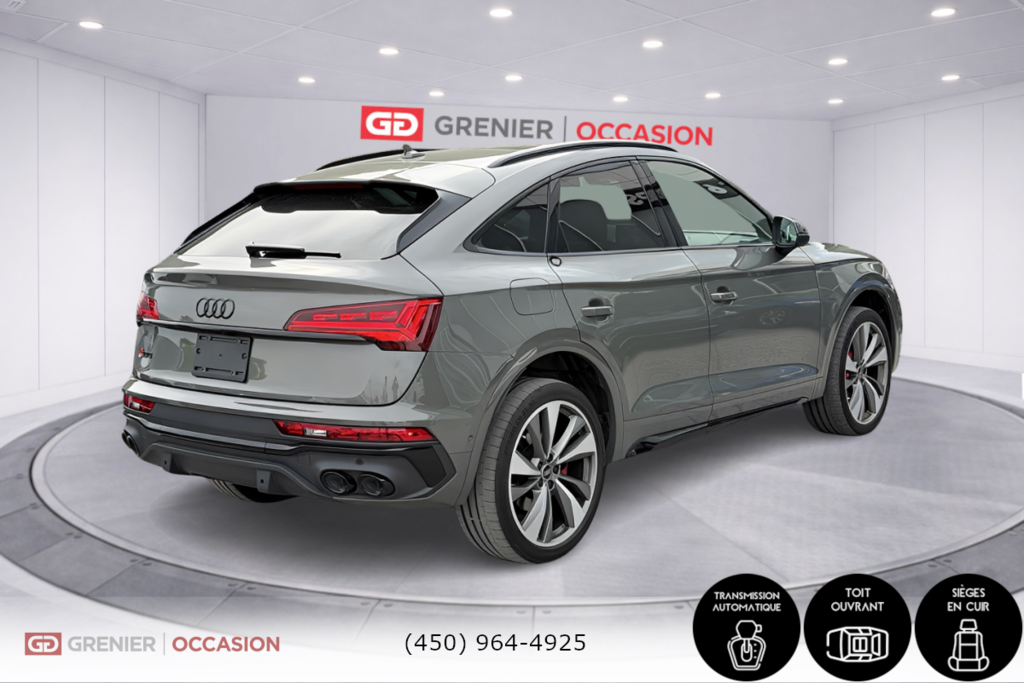 2023 Audi SQ5 Sportback Technik Cuir Rouge Bas Kilométrage in Terrebonne, Quebec - 6 - w1024h768px