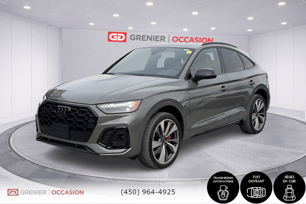 2023 Audi SQ5 Sportback Technik Cuir Rouge Bas Kilométrage in Terrebonne, Quebec - 3 - w1024h768px