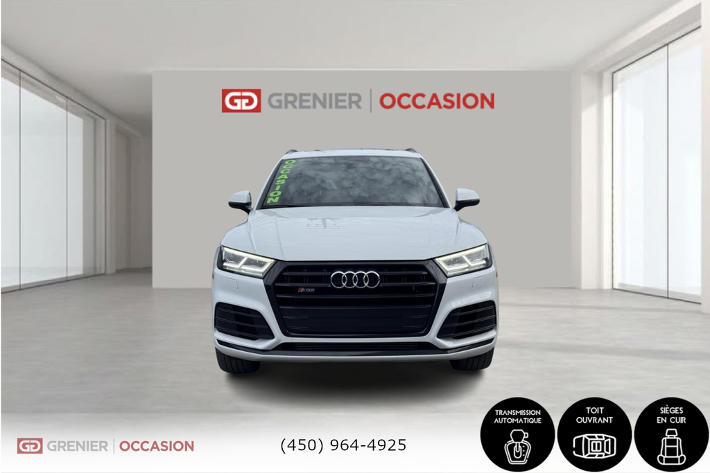 Audi SQ5 Progressiv Quattro Cuir Toit Panoramique 2020 à Terrebonne, Québec - 2 - w1024h768px