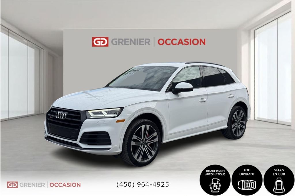 Audi SQ5 Progressiv Quattro Cuir Toit Panoramique 2020 à Terrebonne, Québec - 3 - w1024h768px