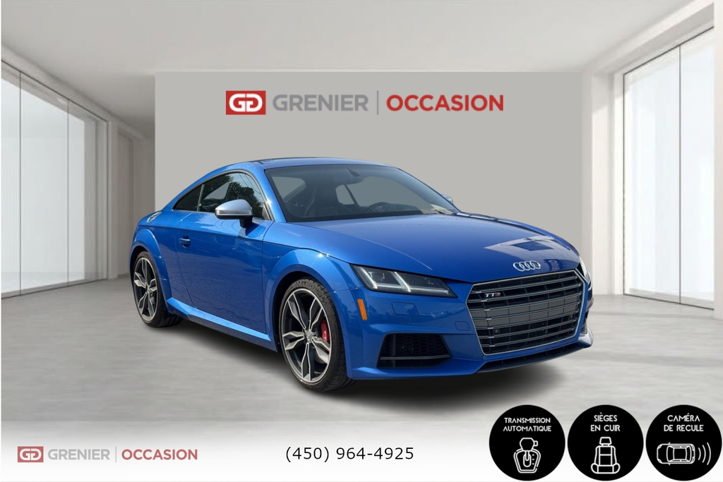 Audi TTS Bas Kilométrage Cuir 2018 à Terrebonne, Québec - 1 - w1024h768px