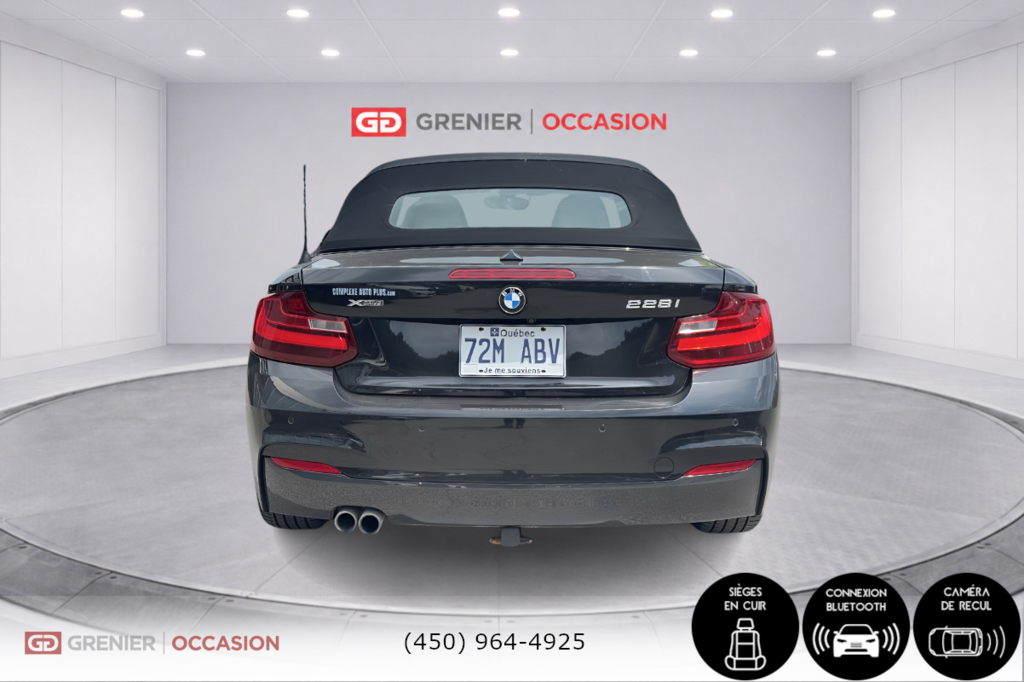 BMW 2 Series 228i xDrive Convertible M Package 2016 à Terrebonne, Québec - 3 - w1024h768px