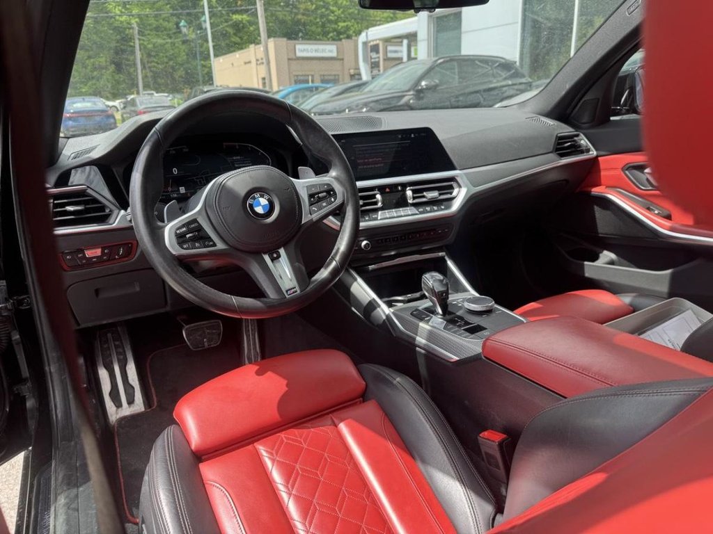 BMW 3 Series 330i xDrive M Package Intérieur Rouge Bas Kilo 2021 à Terrebonne, Québec - 10 - w1024h768px