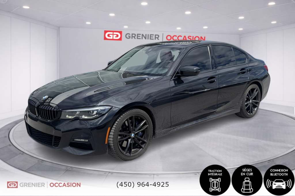 BMW 3 Series 330i xDrive M Package Intérieur Rouge Bas Kilo 2021 à Terrebonne, Québec - 5 - w1024h768px