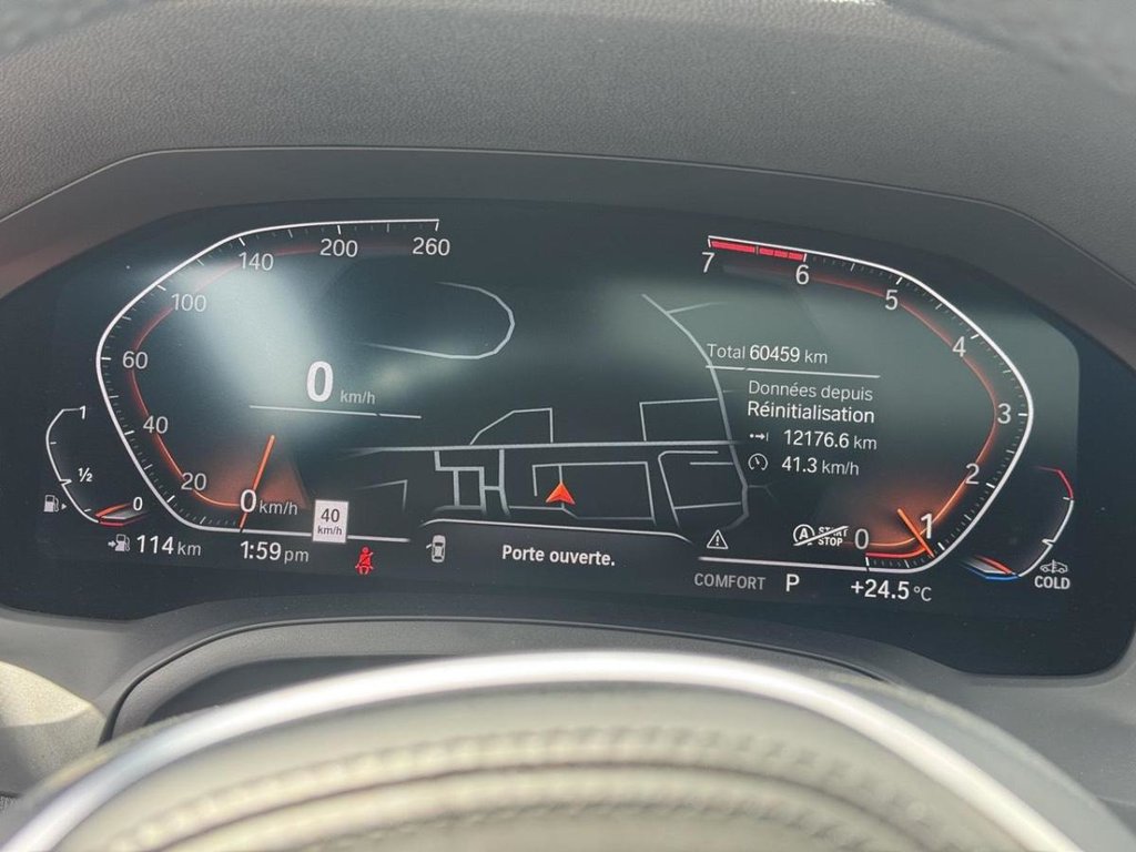 BMW 3 Series 330i xDrive M Package Intérieur Rouge Bas Kilo 2021 à Terrebonne, Québec - 14 - w1024h768px
