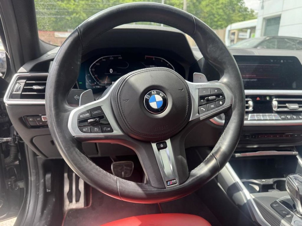 BMW 3 Series 330i xDrive M Package Intérieur Rouge Bas Kilo 2021 à Terrebonne, Québec - 11 - w1024h768px