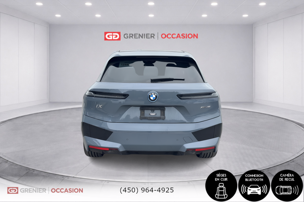 2022 BMW iX xDrive50 Bas Kilométrage AWD in Terrebonne, Quebec - 3 - w1024h768px