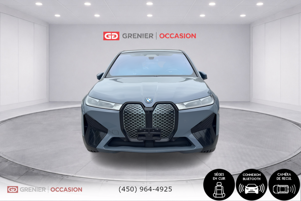2022 BMW iX xDrive50 Bas Kilométrage AWD in Terrebonne, Quebec - 6 - w1024h768px