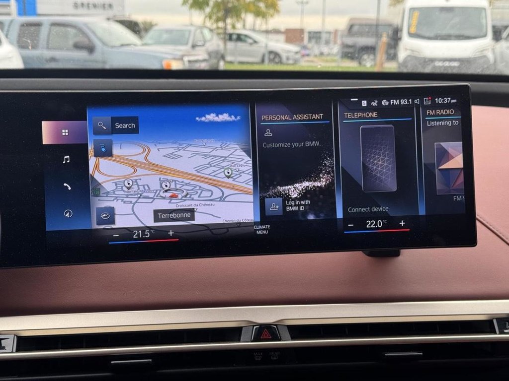 2022 BMW iX xDrive50 Bas Kilométrage AWD in Terrebonne, Quebec - 16 - w1024h768px