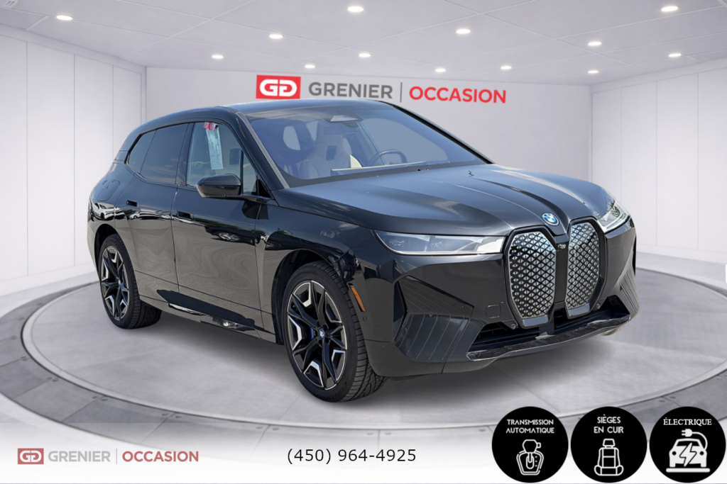 2023 BMW iX xDrive50 Sports Package Premium Essential in Terrebonne, Quebec - 1 - w1024h768px