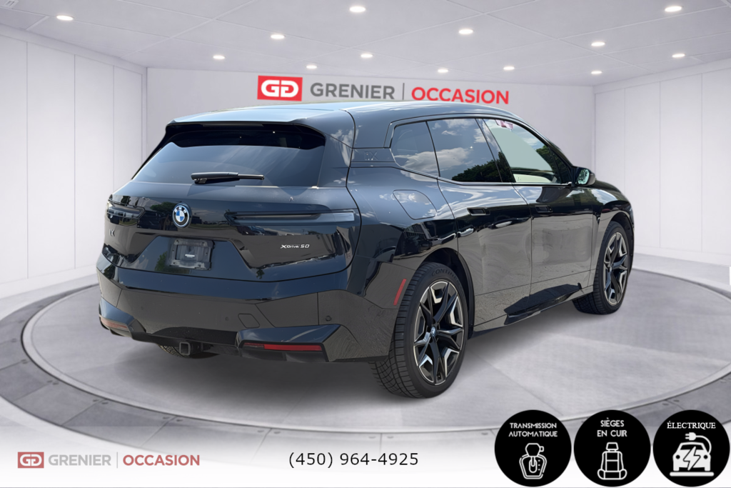 2023 BMW iX xDrive50 Sports Package Premium Essential in Terrebonne, Quebec - 6 - w1024h768px