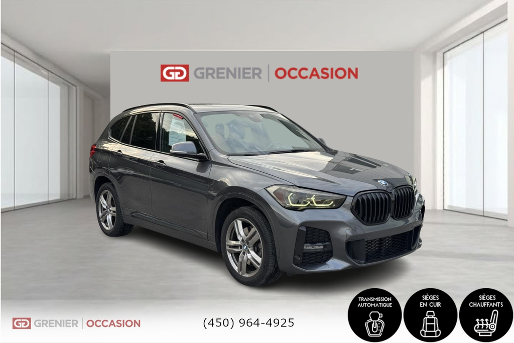 2021 BMW X1 M Package Cuir Toit Panoramique Bas Kilométrage in Terrebonne, Quebec - 24 - w1024h768px