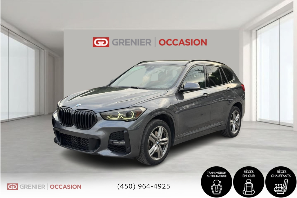 2021 BMW X1 M Package Cuir Toit Panoramique Bas Kilométrage in Terrebonne, Quebec - 22 - w1024h768px