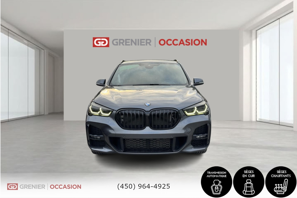 2021 BMW X1 M Package Cuir Toit Panoramique Bas Kilométrage in Terrebonne, Quebec - 19 - w1024h768px
