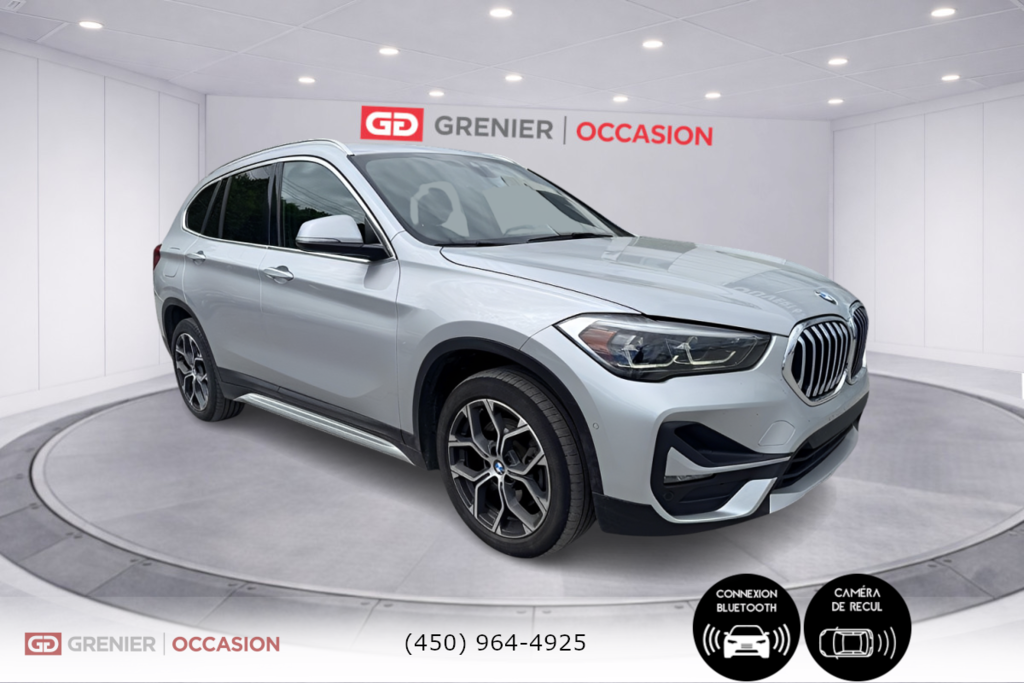 BMW X1 Cuir Toit Panoramique Navigation Bas Kilométrage 2021 à Terrebonne, Québec - 1 - w1024h768px