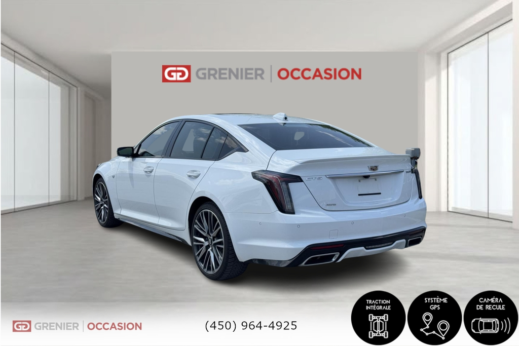 Cadillac CT5 SPORT Bose Toit Ouvrant AWD 2021 à Terrebonne, Québec - 4 - w1024h768px