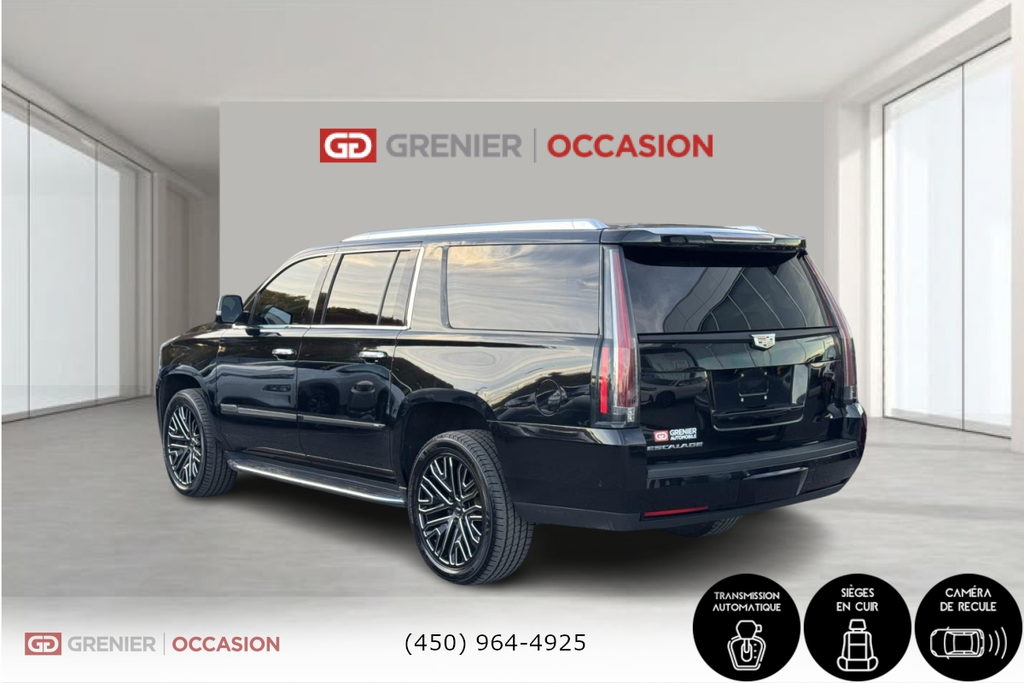 Cadillac Escalade ESV Cuir Navigation 2018 à Terrebonne, Québec - 4 - w1024h768px