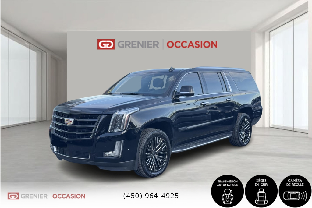 Cadillac Escalade ESV Cuir Navigation 2018 à Terrebonne, Québec - 3 - w1024h768px