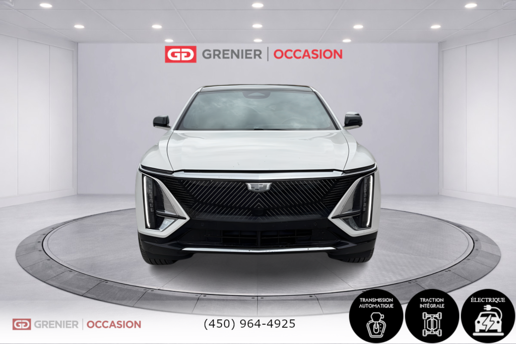 Cadillac LYRIQ Tech AWD Cuir Bas Kilométrage 2024 à Terrebonne, Québec - 2 - w1024h768px