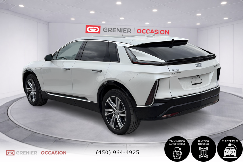 Cadillac LYRIQ Tech AWD Cuir Bas Kilométrage 2024 à Terrebonne, Québec - 4 - w1024h768px