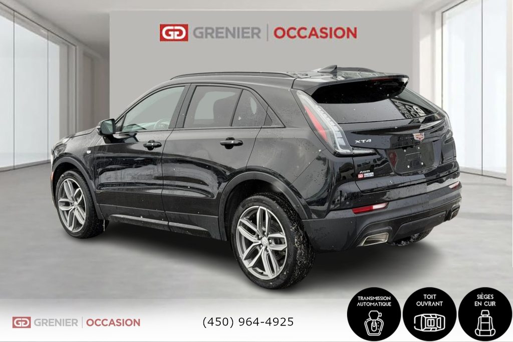 Cadillac XT4 AWD Sport Bas Kilométrage 2023 à Terrebonne, Québec - 4 - w1024h768px