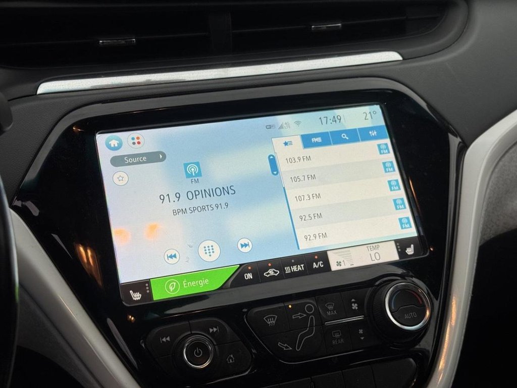 Chevrolet Bolt EV LT Caméra De Recul 2020 à Terrebonne, Québec - 15 - w1024h768px