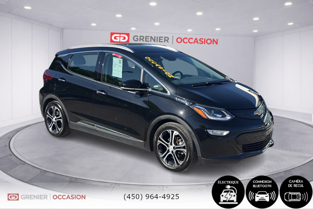 2020 Chevrolet Bolt EV Premier Bose Bas Kilométrage in Terrebonne, Quebec - 1 - w1024h768px