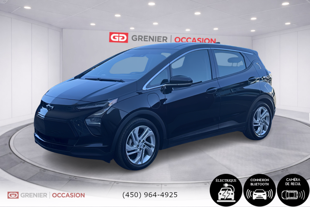 Chevrolet Bolt EV 1LT Caméra De Recul Bas Kilométrage 2022 à Terrebonne, Québec - 5 - w1024h768px