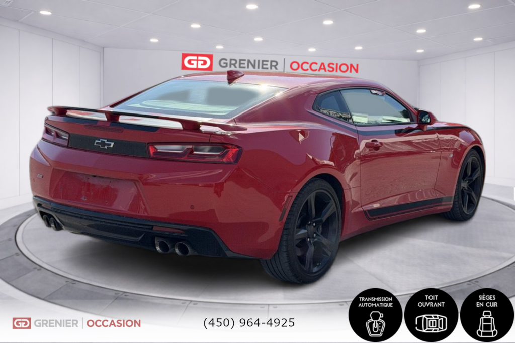 2017 Chevrolet Camaro 2SS Toit Ouvrant Bose Bas Kilométrage in Terrebonne, Quebec - 6 - w1024h768px