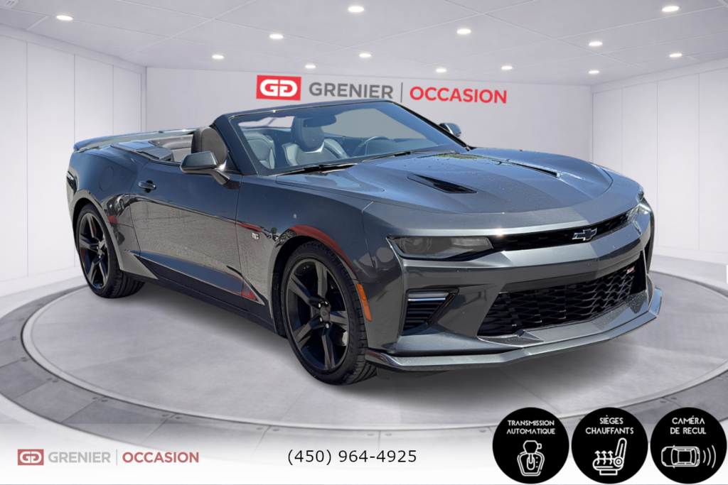 2018 Chevrolet Camaro 1SS Convertible Bas Kilo échappement 2 modes in Terrebonne, Quebec - 1 - w1024h768px