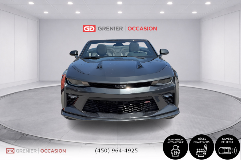 2018 Chevrolet Camaro 1SS Convertible Bas Kilo échappement 2 modes in Terrebonne, Quebec - 2 - w1024h768px