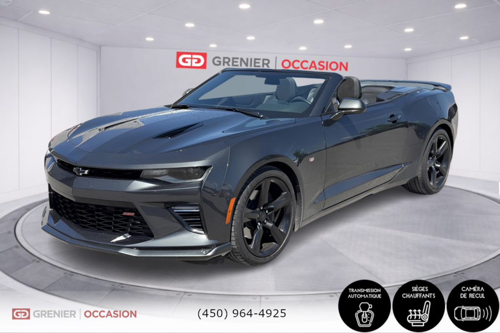 2018 Chevrolet Camaro 1SS Convertible Bas Kilo échappement 2 modes in Terrebonne, Quebec - 3 - w1024h768px