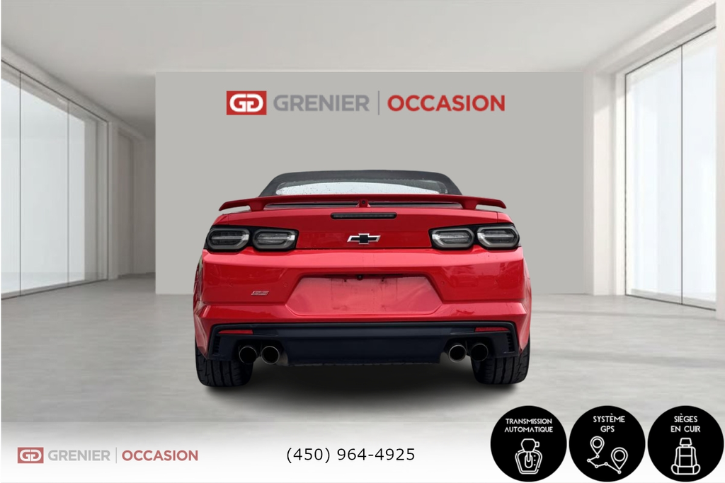 2019 Chevrolet Camaro 2SS Cuir Convertible V8 in Terrebonne, Quebec - 5 - w1024h768px
